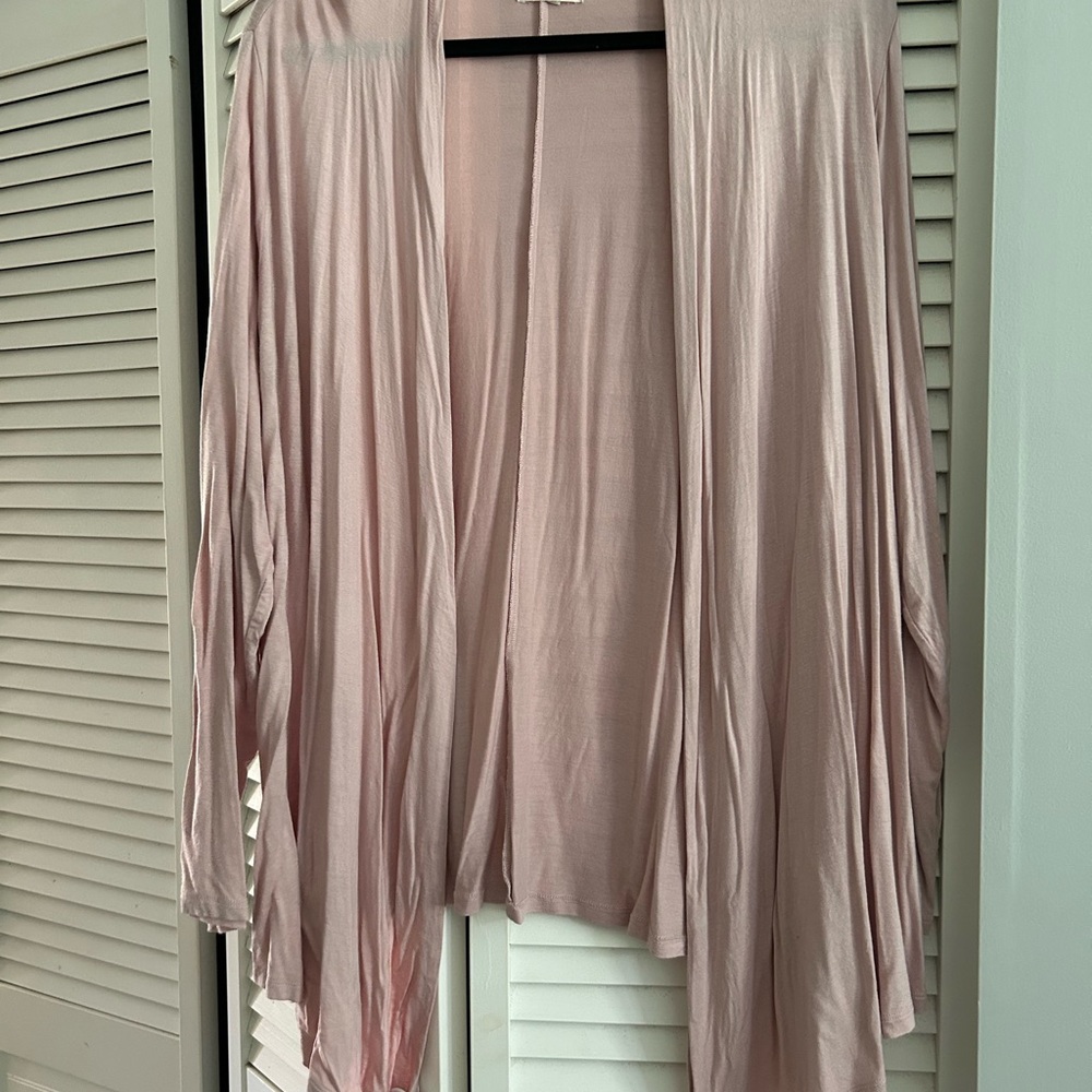 Maurices Soft Blush Lightweight Cardigan